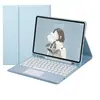 Adecuado para 2025 Ipad10.9 Cubierta Protectora con Teclado Bluetooth 10.2 Tecla Redonda Táctil Apple 11ª Generación Estuche para Tableta