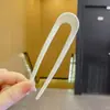 Grampo de Cabelo em U Pente para Coque Ferramenta de Penteado 2026 Novo Modelo Presilha Simples para Prender o Cabelo na Parte de Trás da Cabeça