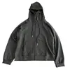 Sudadera casual con capucha y cierre, nuevo estilo de otoño, chaqueta cárdigan versátil de ajuste holgado para mujer, top de color liso