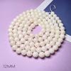 Jade Blanco Raíz de Bodhi 108 Cuentas Sueltas Cuentas Redondas Cuentas DIY Blanco Luz de Luna Cuentas de Juego Cultural Pulsera de Joyería