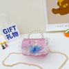 Bolso de Perlas para Niña, Bolso Estilo Ins para Niñas, Bolso Pequeño de Cadena de Dibujos Animados Estilo Fragancia, Bolso de Cadena, Bolso Pequeño Lindo de Alta Gama para Niños