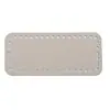 Herrajes para Bolsos DIY Fondo de Bolso Tejido Hyuna 18X8cm Base de Placa de Fondo de Cuero sin Clavos Accesorios Listos para la Venta