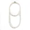 Colar de Camadas de Cristal e Pérola de Nicho Transfronteiriço para Mulheres, Estilo de Alto Padrão, Longo Cheongsam, Corrente de Contas de Luxo Leve Inspirada em Chanel de Alta Qualidade