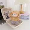 Conjunto de ropa vintage para muñeca Labubu de barbería, compatible con muñecas Labubu de 1ª, 2ª y 3ª generación, incluye ropa universal, chal y juego de reemplazo de ropa de cama