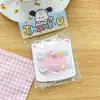 Pegatinas de Uñas Portátiles de Dibujos Animados Kuromi para Niñas Pequeñas, Nuevas Pegatinas de Uñas Cortas Hechas a Mano 2026 para Niñas