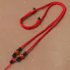 Corda Resistente e Ajustável para Pingente de Jade, Colar para Homens e Mulheres, Cordão Trançado Feito à Mão para Pingente