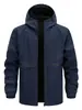 Jaqueta Casaco com Capuz Masculino Esportivo Outdoor Casual Solta Versátil Tendência Comércio Exterior Amazon