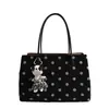 Bolsa Leve de Bolinhas Coreana Feminina 2026 Nova Tendência Portátil Multifuncional Bolsa Tote Grande Capacidade Bolsa Sanduíche