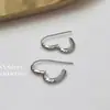 Celebridad de Internet ins Aretes de Amor para Mujer 2023 Nuevos Aretes Elegantes de Moda Diseño de Nicho Aretes de Anillo de Oreja de Alta Calidad
