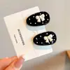 Pinzas para el Cabello de Lunares para Niñas, Pinzas para Flequillo Lateral, Pinzas de Pato para Cabello Suelto, Pasadores Dulces de Moño, Accesorios para el Cabello
