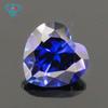 Huagang Gem 34# Corindo Azul Redondo Forma Especial Combinação Pedra Solta Atacado Safira Artificial Safira Deslize
