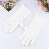 Luvas de Unha Fingerlight Ferramentas Especiais para Unhas Manga de Meio Dedo