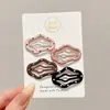 Pinzas para el pelo de cuero con forma de estrella y nube para niñas, Pinzas Bb dulces y geniales para flequillo y cabello lateral, Accesorios para el pelo para niñas