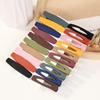 Horquilla Morandi Esmerilada Pinza de Pico de Pato Color Sólido Pinza de un Carácter Accesorios para Salir Sencilla Estilo Japonés-Coreano Horquilla Sencilla Sombrerería