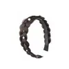 Diadema Trenzada con Espina de Pescado y Perlas para Mujer 2025 Nueva Diadema Cinta para el Cabello Corona Alta Pinza para el Cabello Ramillete de Cabello Accesorio para el Cabello de Mujer