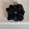 Goma para el pelo de satén simple estilo francés para mujer, Lazo para el pelo de estilo perezoso de alta gama, Cuerda para el pelo, Accesorio para el pelo