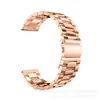 Para Huawei GT Samsung Apple iWatch pulseira de relógio de metal universal três aço inoxidável três contas pulseira S8S9
