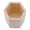 Portaplumas Blanco de Madera Maciza Caja de Almacenamiento para Pintar DIY Suministros de Oficina para Estudiantes de Madera Personalización