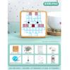 Paquete de material de producción creativa de vidrio de bricolaje con mosaico de posavasos, actividades de calentamiento entre padres e hijos, traje de collage hecho a mano de alta gama