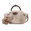 2025 Nova Moda Versátil Bolsa de Pelúcia Bolsa de Mão Bolsa Feminina Bolsa de Ombro Único Transversal de Alto Padrão Bolsa Saco Estilo Western