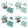 Nuevo Traje de Baño Infantil Conjunto de Tres Piezas para Niños Tiburón Dinosaurio Traje de Baño para Bebés y Niños de Todas las Tallas