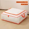 Bolsa de Embalaje Tejida de PP Transparente, Gran Capacidad, a Prueba de Polvo, para Ropa y Colchas, Almacenamiento Estacional, Mudanzas, Bolsa Portátil para Almacenamiento de Colchas