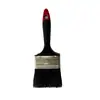 Pincel de Pintura Preto com Cerdas Coloridas e Cabo Colorido Pincel de Pintura para Transplante de Cabelo de Plástico Cerdas Duras Cerdas Macias Nylon Limpeza Remoção de Poeira Pincel de Pintura