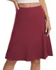 Saia Midi Estampada Versátil de Moda Europeia e Americana Transfronteiriça da Amazon para Mulheres, Cintura Alta, Saia Evasê Elástica