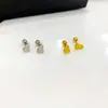 "Serie Color Acero" Pendientes de Acero de Titanio, Figuras Geométricas que No se Descoloran, Gotas de Agua, Estrellas de Cinco Puntas, Corazones Redondos, Etc.