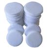 Esponja redonda de felpa blanca para depilar, fibra ultrafina, para lavado de autos, bloque de limpieza de autos, limpieza de cocina, lavado de platos