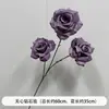 Flores Artificiales Moradas de Boda Elegante Boda Compromiso Banquete Montaje Techo del Salón de Bodas Decoración de Flores Artificiales Escenario Flores Guía de Camino