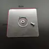 Uñas sin Costuras Clavos de Tuerca para Tablero Perforado sin Taladro Ganchos Fuertes con Adhesivo Estantes Pegatinas sin Clavos Uñas para Marcos de Fotos Transparentes