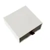 Caja de joyería estilo cajón de fábrica en stock, papel especial con estampado dorado, caja de regalo para empaque de joyería de aretes y collares de perlas