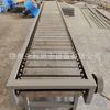 Línea transportadora industrial de placa de cadena, transportador de placa de hebilla de acero inoxidable, se utiliza para transporte de materiales, elevación y giro, se puede personalizar