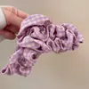 Pinza para el Cabello de Nube con Tela a Cuadros Estilo Coreano para Mujer 2026 Nuevo Pinza Elegante de Gama Alta Pinza de Tiburón para la Parte Posterior de la Cabeza Accesorio para el Cabello