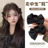 Pinza para el Cabello Pequeña con Lazo Negro para Mujer 2025 Nuevo Pinza para el Cabello Accesorios para el Cabello de Otoño e Invierno Pinza para el Cabello Pequeña para Mechones Sueltos Flequillo Tocado