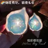 Explosiones en estilo fuegos artificiales vela aromática con aroma a concha fragancia creativa regalo de cumpleaños atmósfera de dormitorio caja de regalo