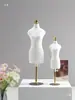 Maniquí de Enseñanza, Maniquí de Dos Partes, Modelo de Corte 3D Pequeño Mini para Diseño de Ropa de Estudiante