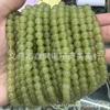 Contas Redondas de Safira Jade Água Clara Otimizadas com Contas Coloridas de Jade Hetian Acessórios para Joias DIY Produtos Semi-Acabados Mais Vendidos Atacado