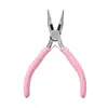 Suministro del Fabricante Juego de Pinzas para Joyería Rosa de Diez Piezas Pinzas para Manualidades DIY Pinzas de Punta Fina Rosadas Cuentas