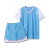 Nuevos Uniformes de Baloncesto para Niñas, Conjuntos de Manga Corta Falsos de Dos Piezas, Uniformes de Competición Estudiantil, Maillots de Verano Transpirables de Secado Rápido, Personalizados