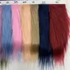 Rollo de pelo de 9 cm de largo, paquete de 1000 g, lana de algodón para muñeca de peluche, rizo de pelo, tela de felpa