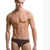 Calzoncillos para hombre de tiro bajo sexys de comercio exterior calzoncillos de color liso ropa interior suave y cómoda seis colores