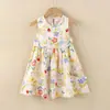 Vestido de Verano Nuevo 2025 para Niñas Estilo Línea A Lindo Vestido de Princesa Categoría Infantil Mediana y Grande Una Falda Ropa Infantil Al por Mayor