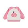 Wulibu-2026 Moda Nueva y Elegante de Primavera y Otoño, Sudadera con Estampado de Dibujos Animados y Mangas Raglán para Niños, Moda Trendy para Niñas