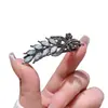 Elegante Pasador con Diseño de Espiga de Trigo, Pinza para Fleco Lateral, Pinza de Pato, Accesorio de Cabello de Alta Gama, Clip de Pasador, Adorno para el Cabello, Pinza Lateral para Mujer, Pinza para el Cabello Suelto