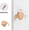 Manija de Armario para Habitación Infantil Tronco de Madera Maciza Lindas Estrellas de Dibujos Animados Luna Nubes Cajón Armario Manija de Puerta de Armario
