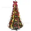 Árvore de Natal artificial com luzes LED da Amazon, extensível, para decoração de casa e hotel