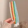 Pinza para el flequillo de la frente con lindo patrón floral pequeño, pinza para flequillo francés, diadema para lavarse la cara, pinza para el pelo de mujer para la parte trasera de la cabeza