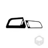 Aplicável a 17-19 F52 BMW Série 1 sedan saída de ar condicionado decoração e peças de modificação de interior de carro preto piano